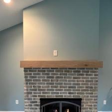 Fireplace-Addition-with-Brick-Veneer-and-Custom-Mantel 2