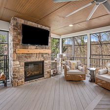 Gas-Fireplace-Deck-Addition 0