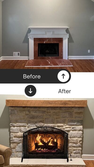 Fireplace refacing atlanta